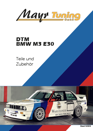 BMW M3 E30 DTM Motorsportteile